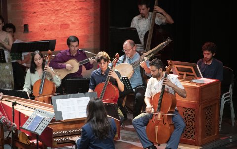 La Academia de Música Antigua de Medellín es una de las agrupaciones invitadas al encuentro.