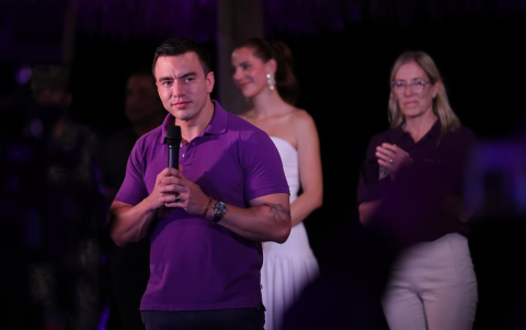 Daniel Noboa ganó la reelección en segunda vuelta.