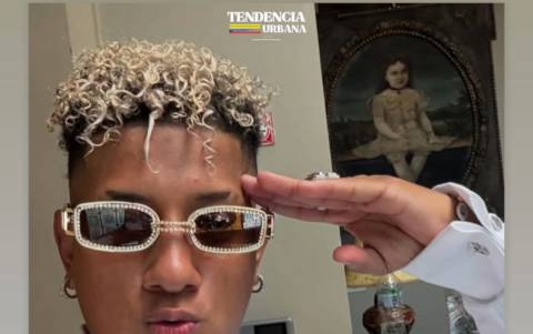 Este fue el mensaje que Jombriel publicó en su cuenta oficial de Instagram.