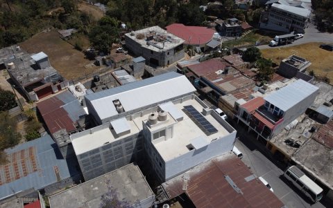 Vista aérea del Centro de Capacitación 