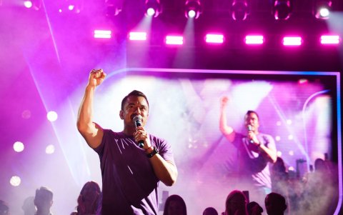 González Nader está interesada en aliarse con el movimiento Acción Democrática Nacional (ADN), del presidente Daniel Noboa