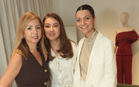 Mirian de Juez, Alejandra de Wong y Cristina Barettino.