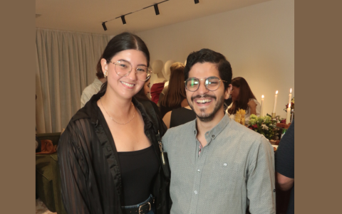 Sally Tabares y Ricardo Cruz.