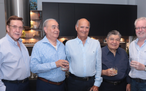 Eduardo Egas, Abelardo García, Álvaro Martínez, Juan Carlos Salame y Juan Luis Reca.