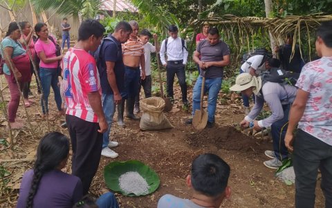 ONG. El trabajo en el campo y sus productos pueden ser comercializados en todo el país.