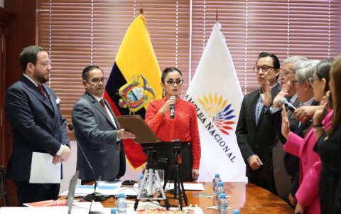 David Rosero y el resto de consejeros suplentes fueron posesionados.