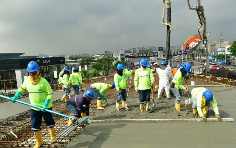 Durante las últimas semanas se han intensificado las labores en la estructura.