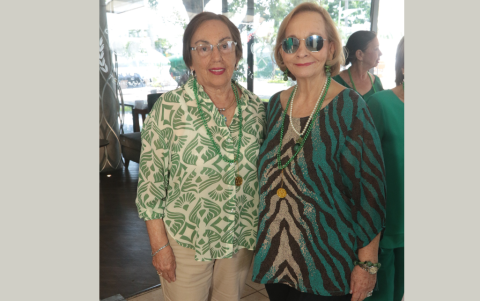 Pilar Rigaíl de Vallejo y Nuria de Pimentel.