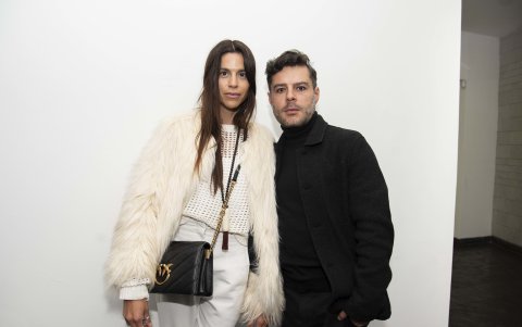 Sara Chiriboga e Isaac Meneses.