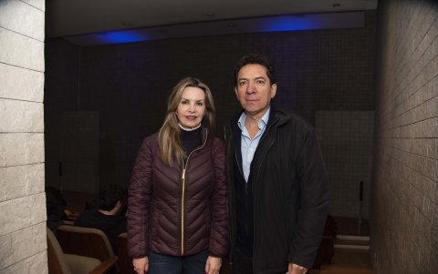 Irene Chávez y Jaime Alarcón.