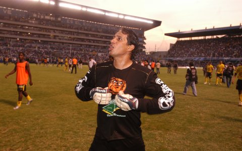 José Francisco Cevallos fue figura en el arco de Barcelona SC.