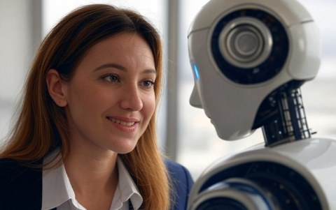 IMAGEN REFERENCIAL. Leo, el chatbot con IA, fue configurado para ser un novio protector y coqueto.