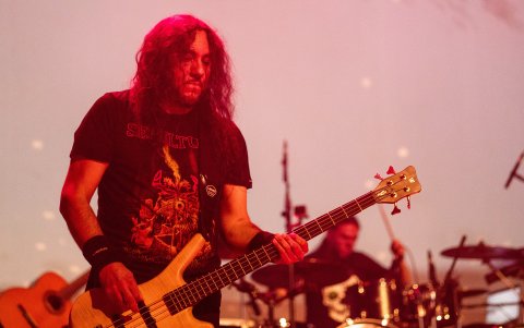 El bajista guayaquileño Miguel Patiño ha estado colaborando con Anima Inside como músico de sesión los últimos años.