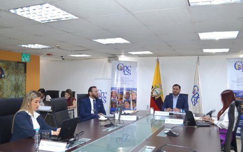 El Pleno del Consejo de Participación Ciudadana es presidido por Andrés Fantoni.