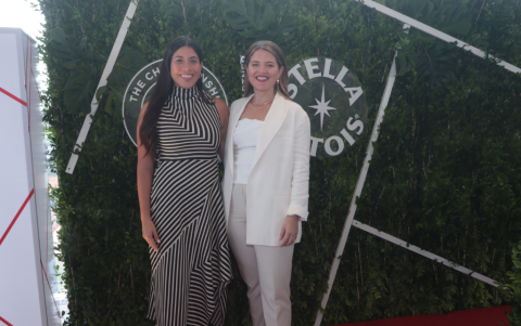 María José Moreira, gerente de Marca Stella, y María Gracia Cozzarelli, gerente de Marcas Globales Cervecería Nacional.