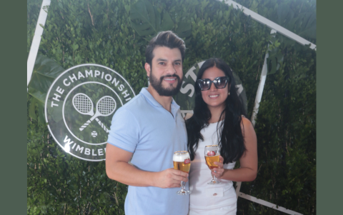 Pablo Ruales y Andrea Rojas.