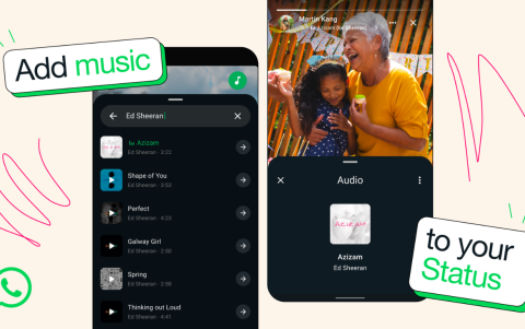 Los usuarios ya pueden elegir canciones populares para personalizar sus estados en WhatsApp.
