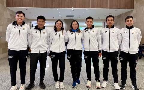Parte del equipo tricolor sub-23 y el de elite, tanto en damas como varones.