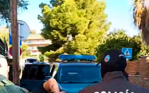 Alias Comandante Willy siendo capturado en Terragona, España.