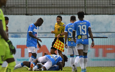 Manta venció a El Nacional en un partido de la LigaPro 2025 jugado en el Jocay.