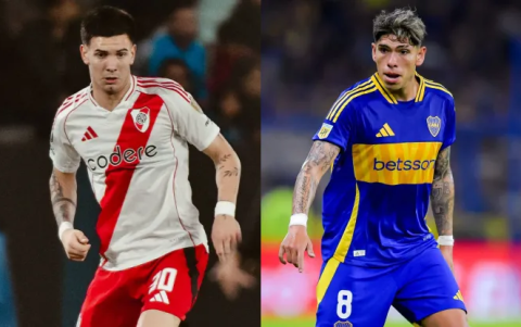 Jugadores de lujos cuenta River y Boca para el Clásico en el Más Monumental.