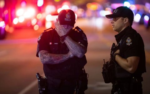 Policía en Vancouver