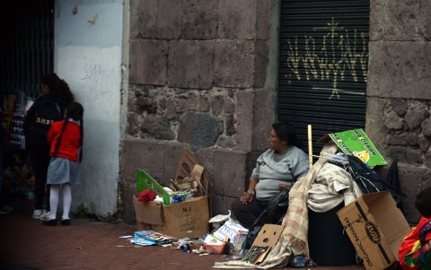 Pese a su cercanía al corazón del Centro Histórico, la Plaza del Teatro reporta índices de inseguridad