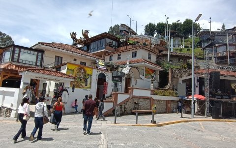 En el centro parroquial la mayoría de emprendimientos son restaurantes.