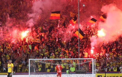 Aficionados de Barcelona SC preparan la fiesta de la Noche del Centenario