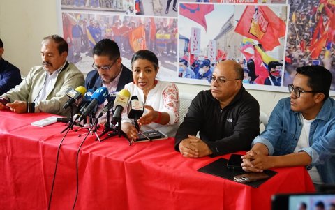 El FUT y sindicatos explicaron las movilizaciones en rueda de prensa.