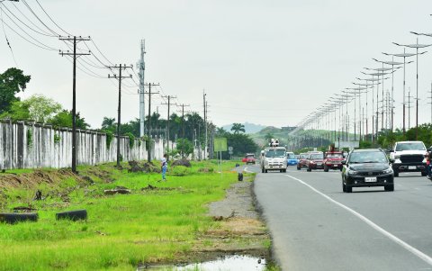 Proyecto. Según el Cabildo, se hará una ampliación de la vía y se instalará una tubería para tener un mejor drenaje.