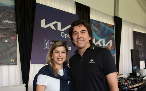 Verónica Guerra y Juan David Bernal.