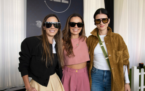 Cristina Peña, Carolina Cabrera y Miribí Montalvo.