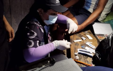 Brigadas médicas del Ministerio de Salud Pública están desplegadas en Taisha.