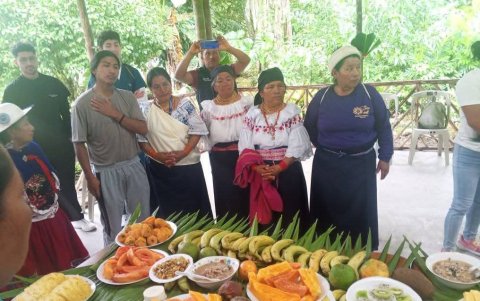 Cosmovisión. Las Parteras o sabias de distintas nacionalidades participaron activamente en el Congreso en Archidona sobre la medicina ancestral.