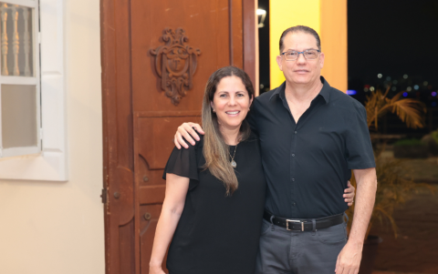 Verónica Coello y Érick Ycaza.