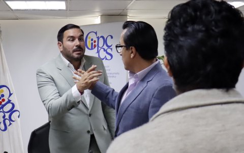 El Pleno del Consejo de Participación Ciudadana (CPCCS) es presidido por Andrés Fantoni.