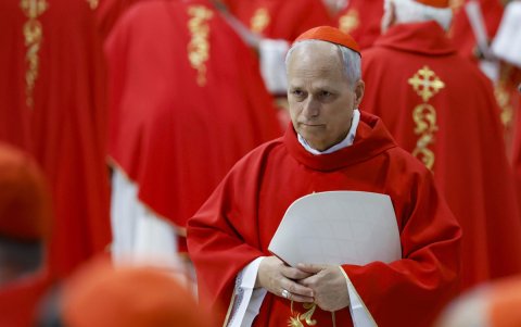 El cardenal Robert Prevost.