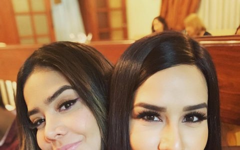 Iesmín y Michela Pincay.