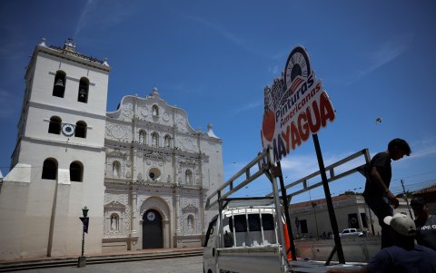 la catedral de la Inmaculada Concepción en Comayagua (Honduras).