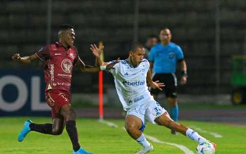 Mushuc Runa y Cruzeiro empataron 1 -1 en Riobamba.