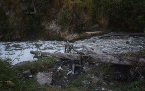 Una sentencia judicial reconoció el daño ambiental sufrido por el río Machángara.