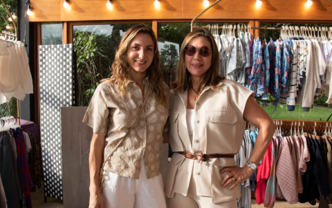 Daniela Vásconez y Gisela Barreiro.