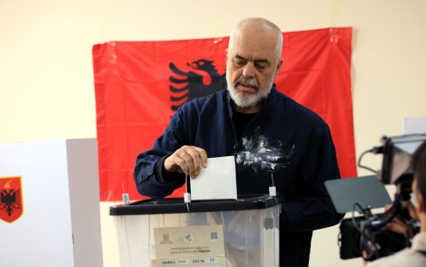 Edi Rama busca su cuarto periodo al poder.