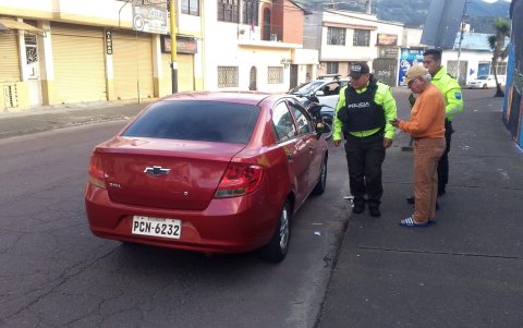 El hallazgo lo hizo un morador del sector de Chimbacalle.