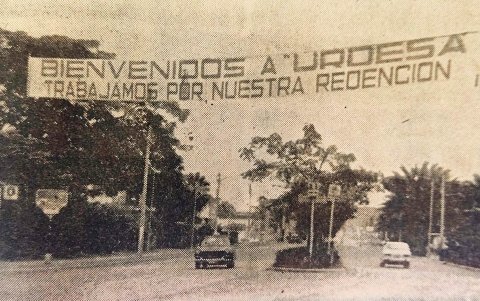 Así lucía Urdesa, en 1973. Imagen tomada de La Memoria de Guayaquil.