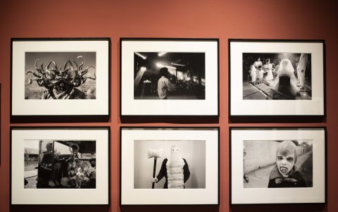 La exposición reúne imágenes elaboradas a lo largo de cuarenta años.