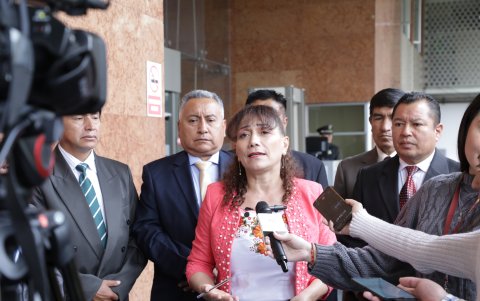 La denuncia acusa a Patricia Núñez Ramos de inducir el voto a favor de determinada preferencia electoral.