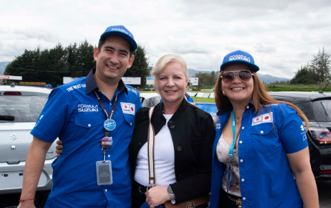Juan Gómez de la Torre, Margarita Tchistyakova y Consuelo Zambrano.