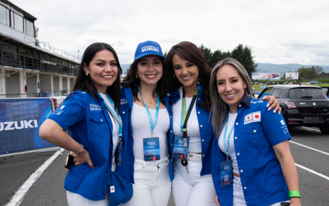Andrea Granizo, Alejandra Chauvin, Evelyn Echeverría y Daniela Palacios.